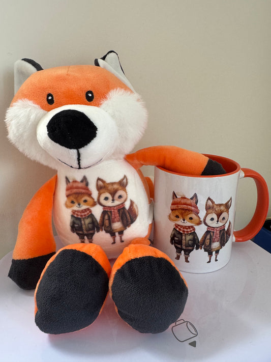 Plush & Mug Bundle - Fox