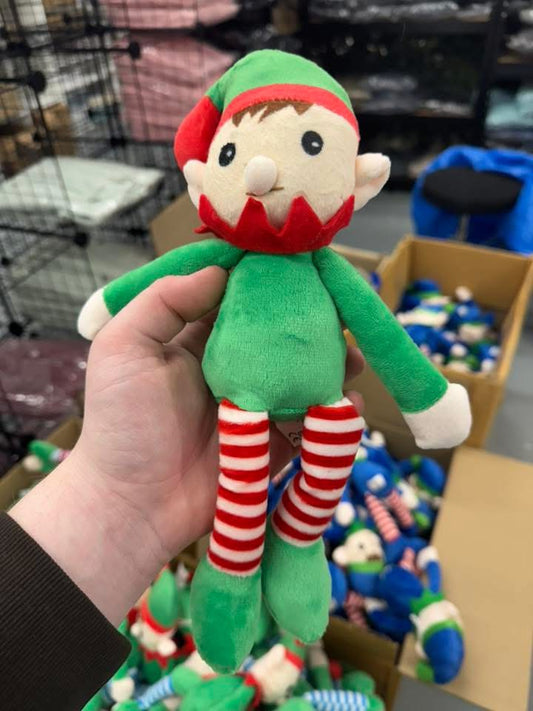 11” Personalised Elf Plush