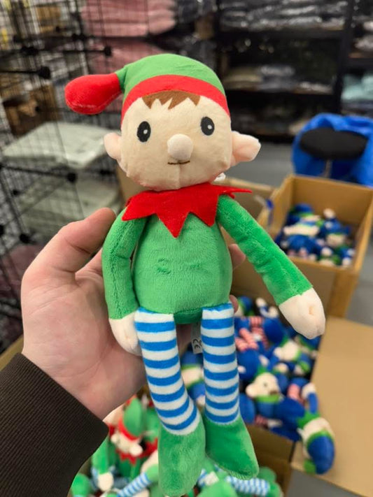 11” Personalised Elf Plush