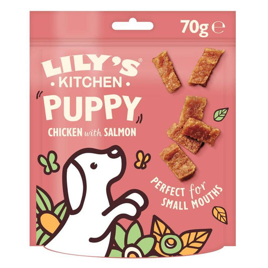 Lily's Kitchen Dog Puppy Chicken&Salmon Nibbles 70g