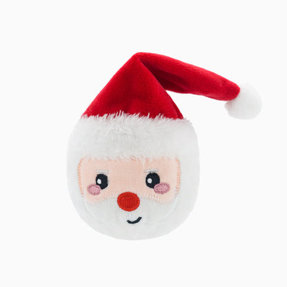 Hugsmart Happy Woofmas Santa Ball Toy