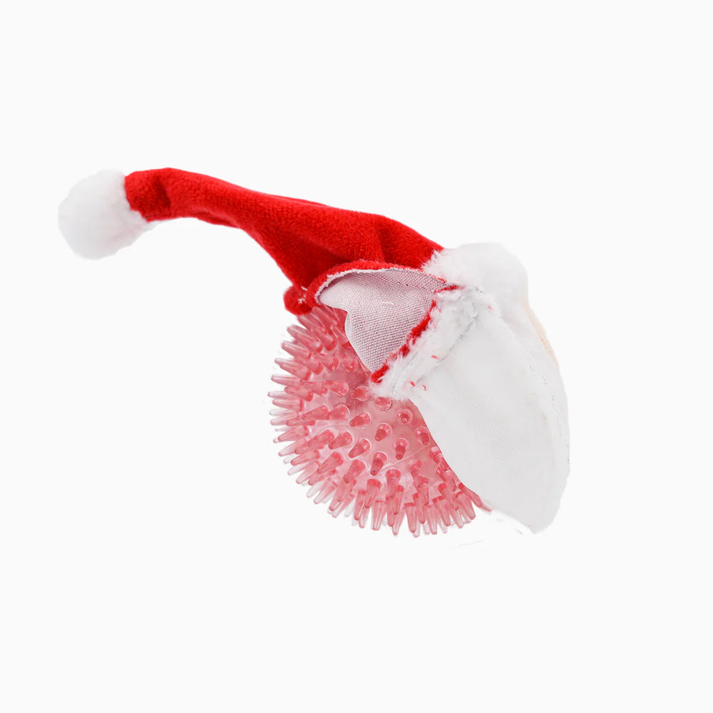 Hugsmart Happy Woofmas Santa Ball Toy