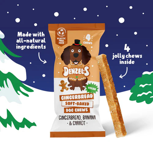 Denzel’s Gingerbread Dental Chews