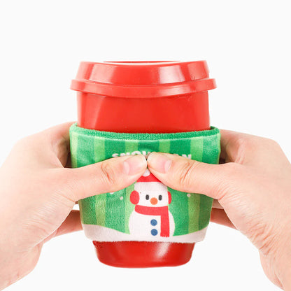 Hugsmart Snowman Puppuccino Rubber Toy