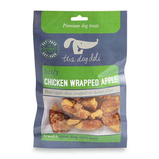 Dog Deli Chicken Wrapped Apple Treats