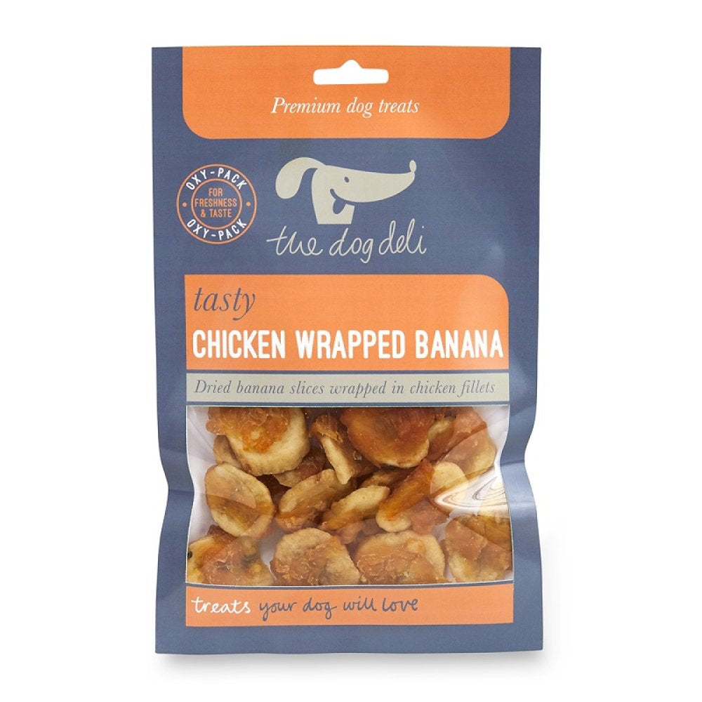 Dog Deli Chicken wrapped Banana Treats