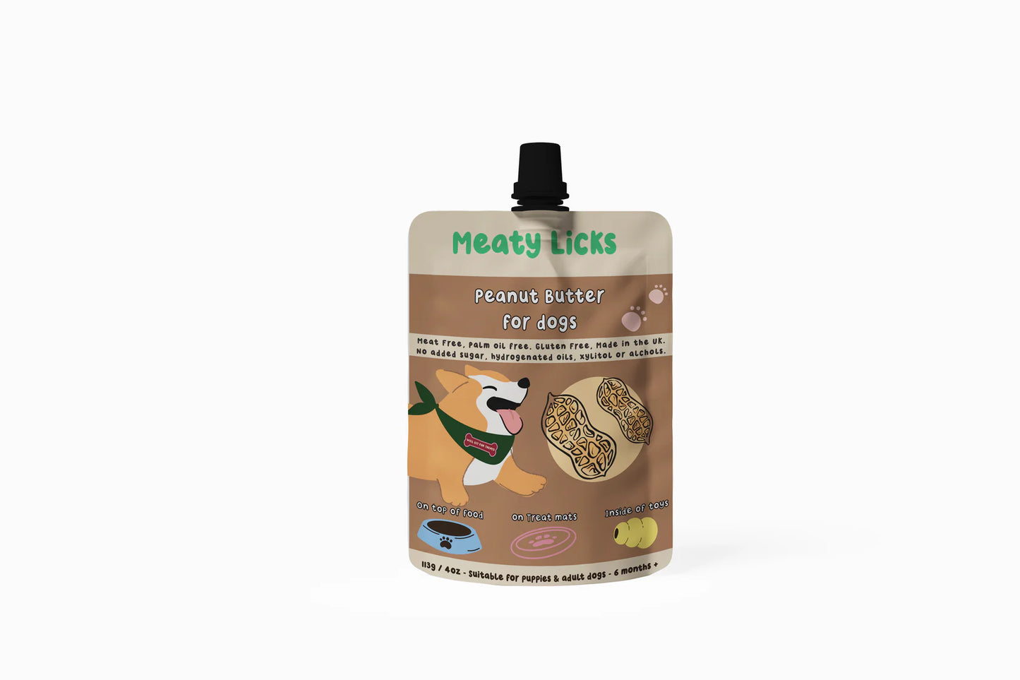 Meaty Licks Peanut Butter