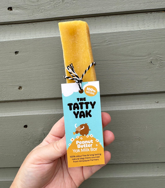 Tatty Yak Large Peanut Butter Flavoured Bar