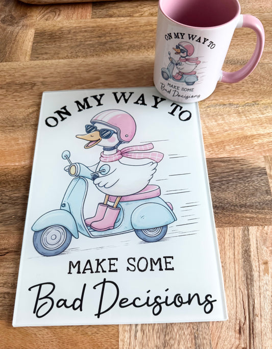 Mug & Chopping Board Bundle - Duck