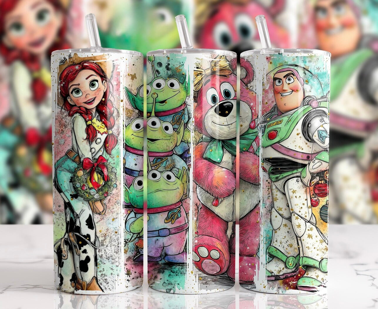 TOY FRIENDS 20 OZ TUMBLER - DESIGN 1