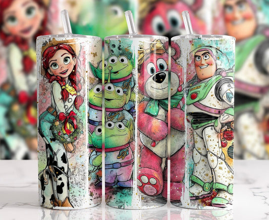 TOY FRIENDS 20 OZ TUMBLER - DESIGN 1