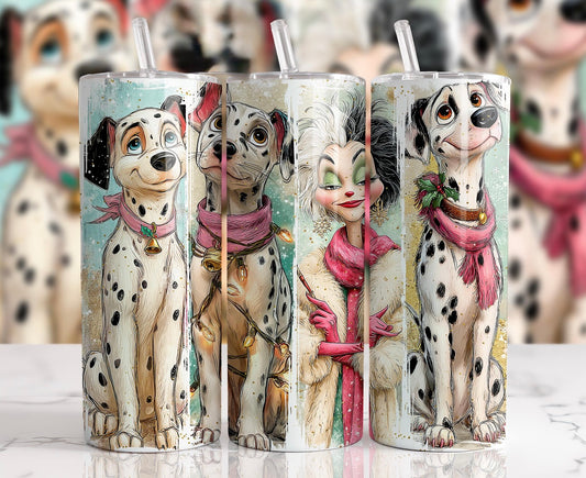 SPOTTY DOG DESIGN 20 OZ TUMBLER