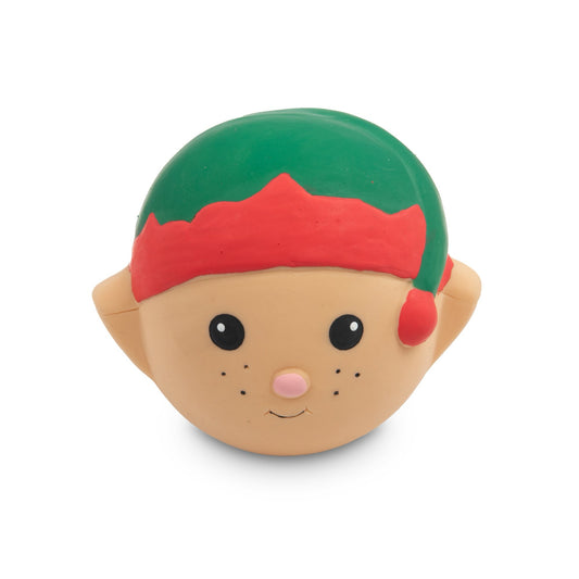 Petface Elfred Elf Ball Latex Toy