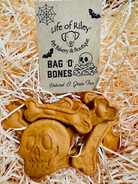 FIVER FRIDAY - Life Of Riley Bag 'O' Bones - Halloween Biccies