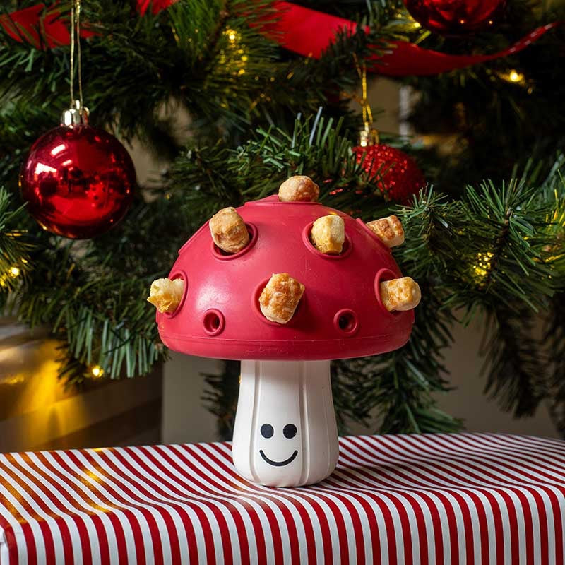 Zoon Treat Shroom Dog Toy