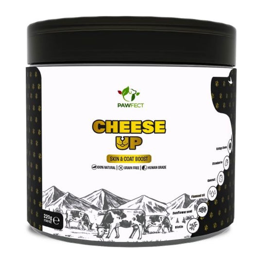 Pawfect Cheese Up - Skin & Coat Boost Topper 220g
