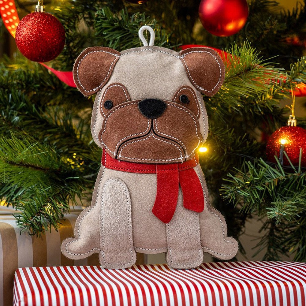 Zoon LederHund Tough Christmas Dog Toy