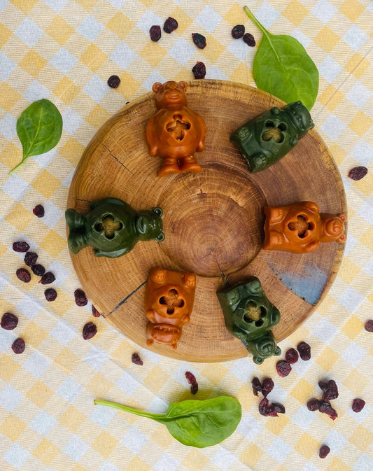 Luna Veggie Buddies - Gorillas, Hippos & Bears