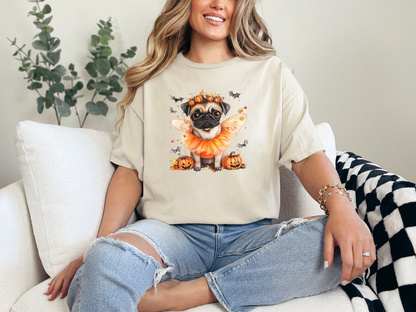 Pre Order - Halloween Pup T - Shirt - Various Breeds To Choose From