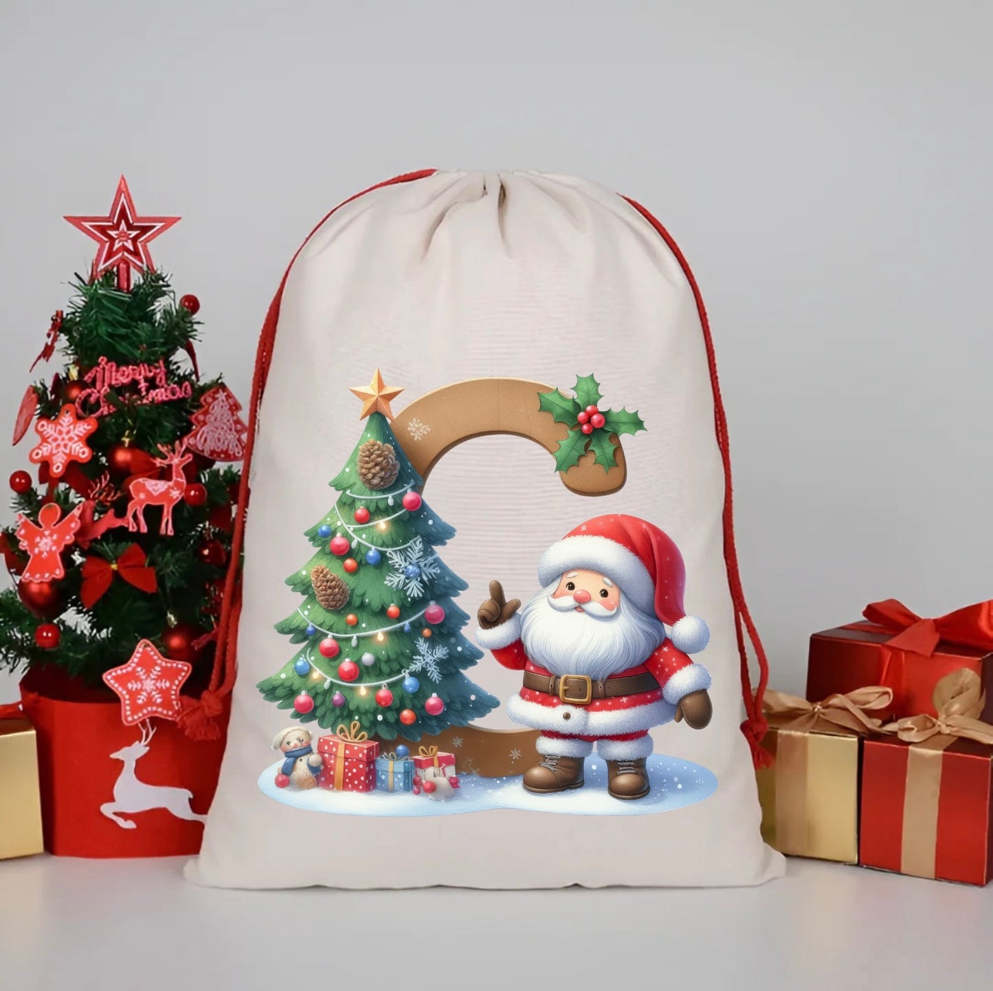 CHRISTMAS LETTER SACK (SMALL)