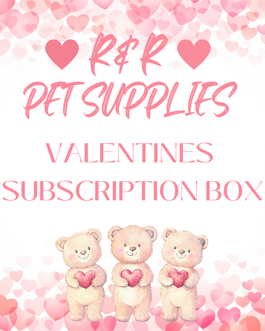HUMAN SUBSCRIPTION BOX - FEBRUARY VALENTINES THEME BOX