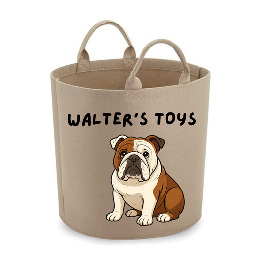 PRE ORDER - PERSONALISED TOY TRUG - MADE TO ORDER ITEM